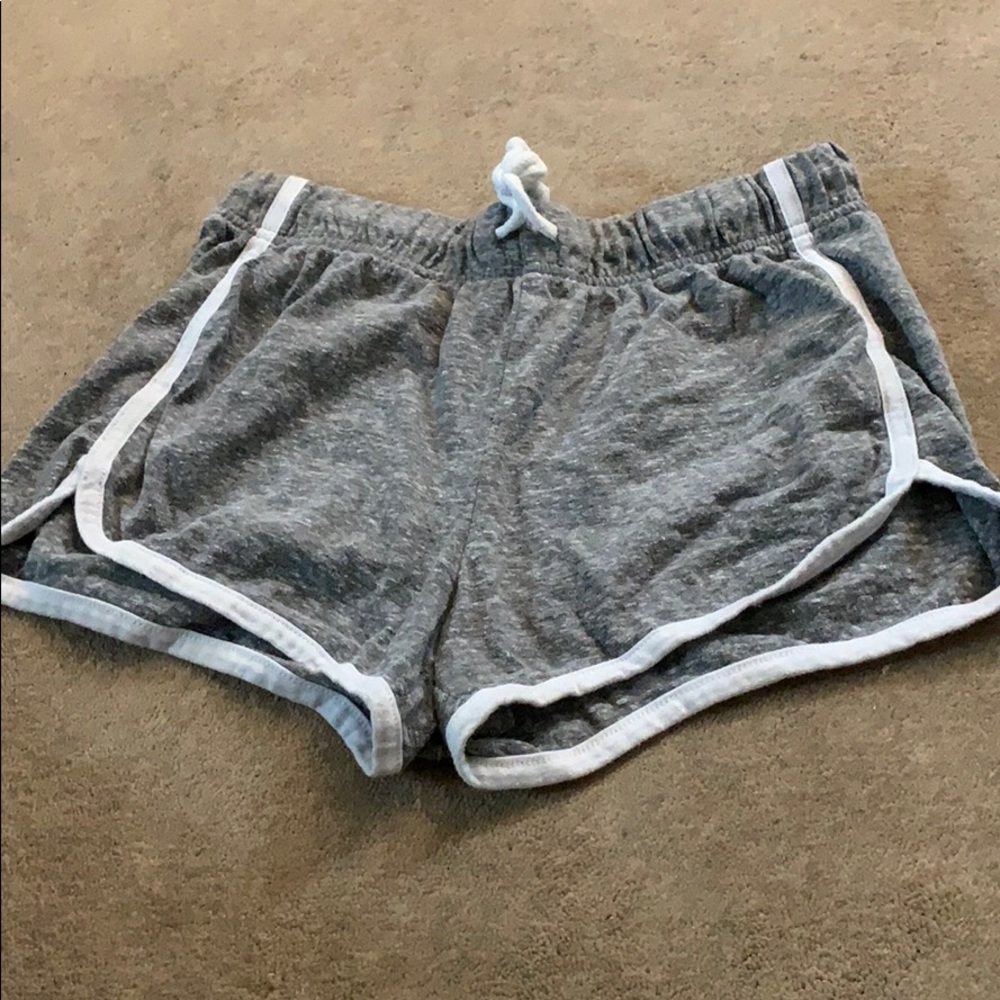 Gray lounge shorts